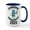 White/Navy Inside, variant on CafePress - 2025 Autism Celebrate Uniqueness - 15 oz Ceramic Large White Novelty Mug
