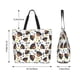 thumbnail image 5 of Disketp Rottweiler Bolsa Tote Estampada para Mujer, Bolso de Hombro y de Mano para Compras y Viajes, 5 of 8