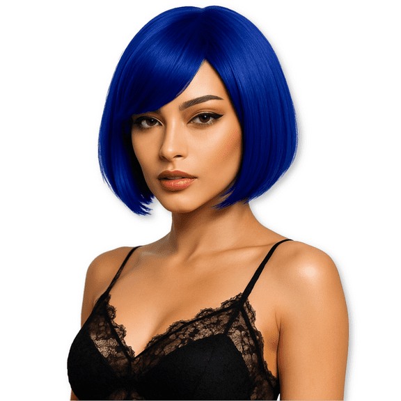 Studio Salon© Blue Chic Bob Wig