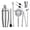 9pcs, variant on 6/7/10pcs Stainless Steel Cocktail Shaker Bartending Tools Bartender Kit Martini Sharker Drink Mixer Set With Storage Bag
