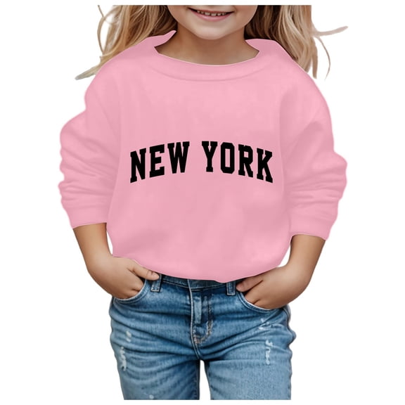 LUOGENLI Hoodies for Girls 9-10 Girl's Boy's Hoodie Long Sleeve Soft Sweatshirt Graphic Hoody Kids Cute Pullovers Top Clothes for Girls Girls Hoodies Size 10-12 Zip 7-8 Years