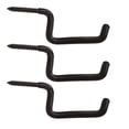 thumbnail image 1 of Big Game Treestands Muddy Treestands Screw-In Accessory Hook (3-Pack), One Size, Black, 1 of 3