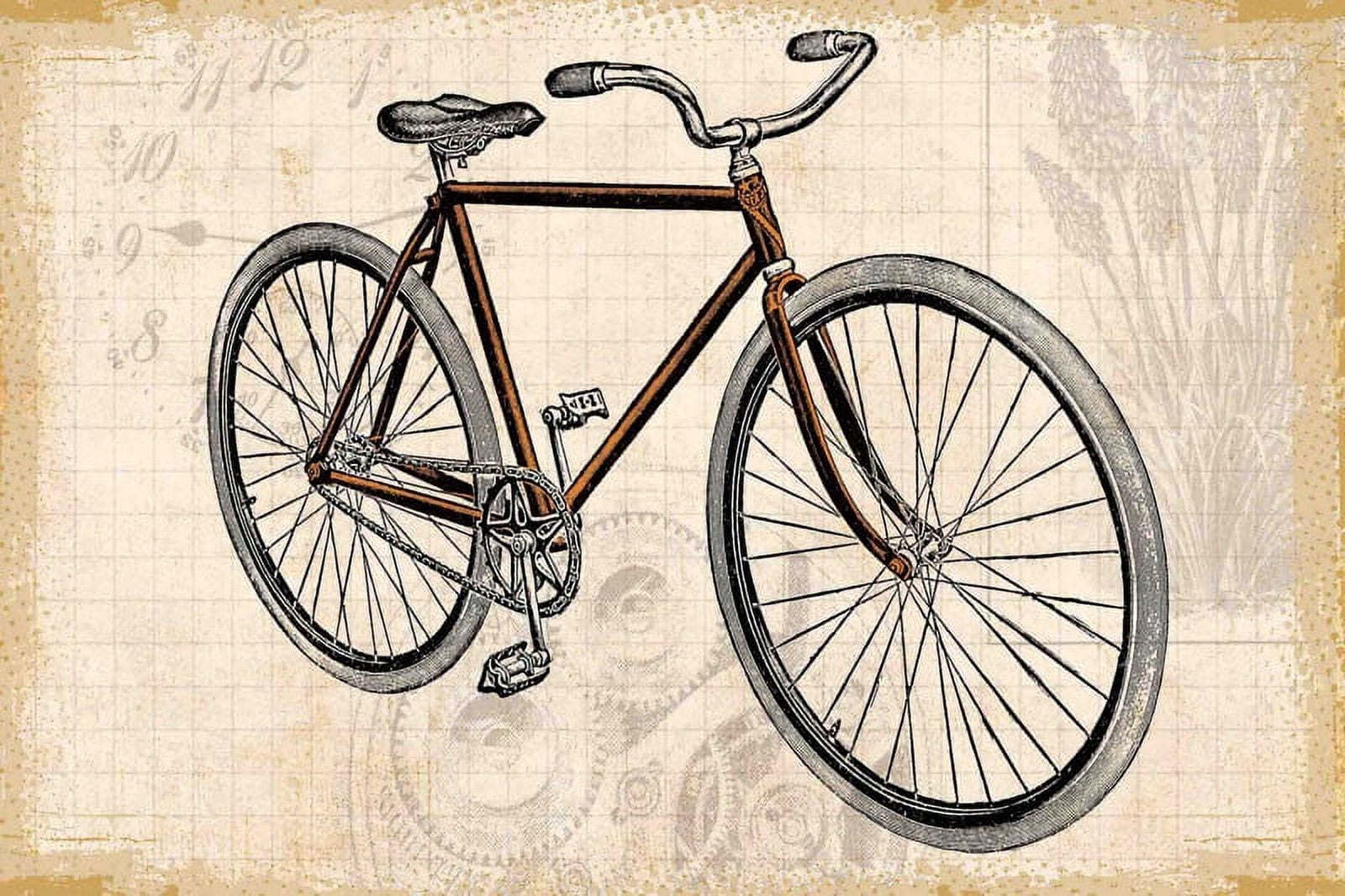 Marmont Hill "Red Bike" Painting Print on Canvas
