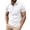Polos 101#White, variant on WAYUTE Men Polo Shirts Short Sleeve Button Down Lapel Solid Color Stretchy Sports Athletic Shirt Loose Classic Fit Top Casual Outdoor