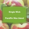 thumbnail image 6 of Mainstays Sweet Apple Scented Single-Wick Large Glass Jar Candle, 20 oz, 6 of 7
