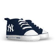BabyFanatic 2 Piece Bib and Shoes - MLB New York Yankees - White Unisex Infant Apparel