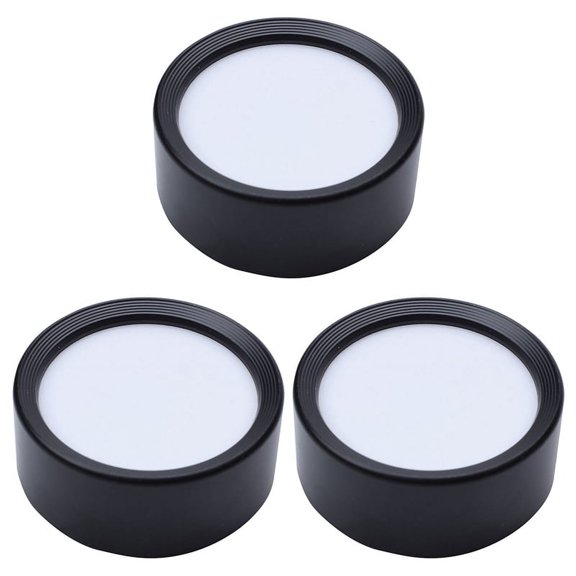 3X Round Mounted LED Downlight Ceiling Lamps Spot Light 220V Ceiling Lamps Neutral Light 4000K 5W Black Shell,3 x LED Down Light,Neutral Light 5W