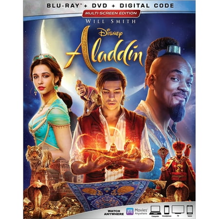 Aladdin (Live Action) (Blu-ray + DVD + Digital (Best Action Blu Rays)
