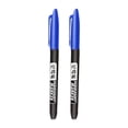 thumbnail image 1 of KLKCMS 2 Permanent Markers Office Painting Waterproof Rocks Oil based Paint Markers Blue, 1 of 9