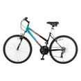 26" Trail 21Speed Suspension Women's Mountain Bike, Black