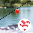 thumbnail image 2 of huanledash 10Pcs Fishing Bobbers Strong Buoyancy Ultralight Waterproof Hollow Fishing Float Bobber Fishing Tackle Fishing Supplies, 2 of 7