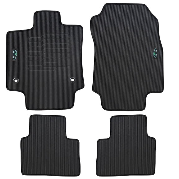 All Weather Floor Mats for 2021 to 2025 Toyota Venza with Safety Locks, front and Rear, Odorless, Perfect Fit