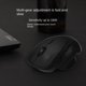 thumbnail image 1 of Ratón Inalámbrico Bluetooth para Computadora Portátil Modo Dual Ratón Ergonómico Recargable Negro, 1 of 5