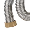 thumbnail image 3 of Kit de instalación de Manguera flexible Macarena con fuelle de 1.5 in Resistente a la corrosión Manguera de acero inoxidable de flujo grande para sellar 50cm, 3 of 4