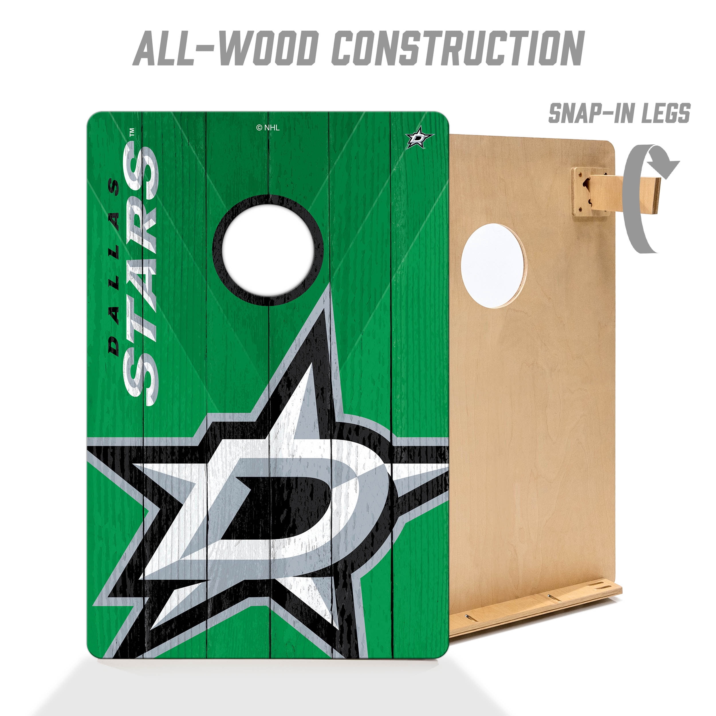 YouTheFan NHLDallas Stars 2' x 3' Cornhole Game