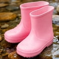thumbnail image 2 of Edvintorg Toddler Rain Boots Boys Girls Easy-On Lightweight Rainboots Children Waterproof Shoes 18M-8Y, 2 of 7