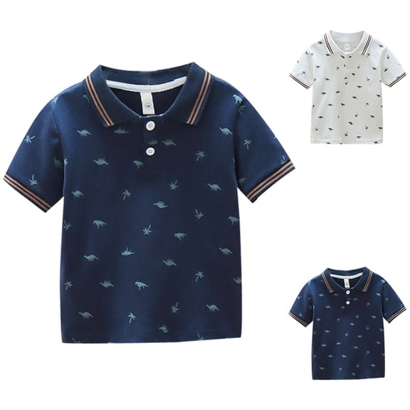 MuXiKeJi Clothes Kids Polo Shirts Boys 5T Button Closure Striped Short Sleeve Pocket Shirts Funny Beach Holiday Shirts T Shirts for Boys And Girls