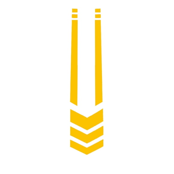 kurtrusly Motorbike Striped Sticker Motorcycle Fender Reflective Sticker Waterproof Moto Decal Tattoo Prevent Scratch
