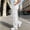 White, variant on Vivianyo HD Women's High Waisted Casual Loose Fit Cargo Pants, Elastic Waist Wide Leg Trousers, with Multiple Pockets,Navy,Size S-2XL