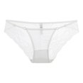 thumbnail image 2 of Gibobby Ropa Interior dama Mujeres Sexy Bragas Encaje Gstring Ropa interior Bragas Lowwaist Briefs(Blanco， M), 2 of 3