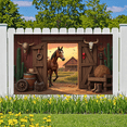 thumbnail image 3 of Rustic Theme Western Banner Farmhouse Party Cowboy Decoration for Western Party Indoor Outdoor Event Farm Theme, 3 of 9