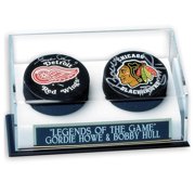 Mounted Memories NHL Double Hockey Puck Display Case