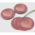thumbnail image 4 of Inkdotpot Real Rose Gold Foil Made With Love Wedding Tags Favor Hang Paper Tags 50 Pieces, 4 of 6