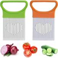 thumbnail image 1 of 2PCS Food Slicer Assist - Food Chopper Slicing Assist Cebolla Rack Slicer, Cortar utensilios de cocina Cebolla pelador Utensilios de cocina Rack Cutter TUNC Sencillez, 1 of 4