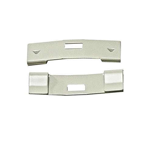 10 Pack VERTICAL BLIND Vane Saver ~ Ivory Curved Repair Clips ~ Fixes Broken Holes