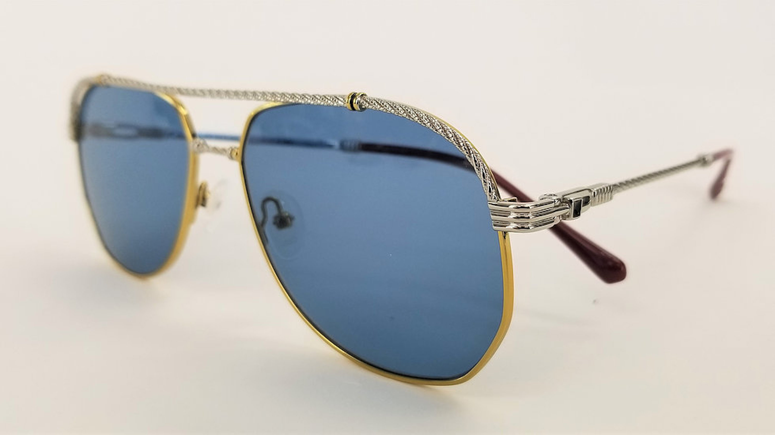 COPY - NEW PORTA ROMANA VINTAGE MOD.1532 AS SEEN … Porta Romana Vintage Sunglasses Model 1532 (Two Tone with  main image 3