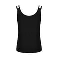 thumbnail image 4 of Cilsoka Camisole Tops for Women Trendy Spaghetti Straps Tank Tops Dressy Casual Loose Fit V Neck Sleeveless Basic Cami Blouses, 4 of 5
