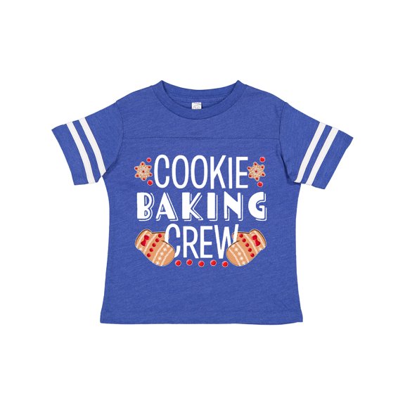 Inktastic Christmas Cookie Baking Crew with Oven Mitts Boys or Girls Toddler T-Shirt