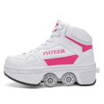 thumbnail image 3 of Unisex Roller Skate Shoes - Sneakers - Roller Shoes 2-in-1 Suitable for Outdoor Sports Skating Invisible Roller Skates for Boys Girls, 3 of 12