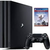 Newest Sony PlayStation 4 PS4 Pro 1TB SSD 4K HDR Gaming Console w/Game | 2160p Resolution | Wi-Fi | AMD Processor | HDMI | AMD Radeon Based Graphics | Include：Horizon Zero Dawn Complete Edition Hits