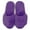 Purple, variant on LAVRA Womens Fuzzy Slides Faux Fur Slippers Sandals