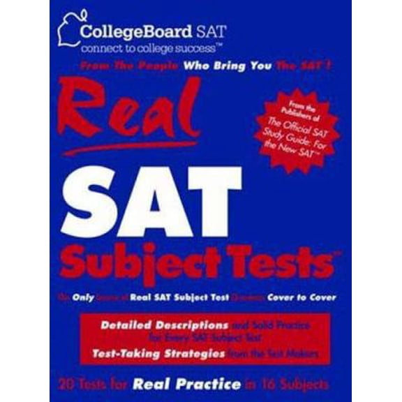 Pre-Owned Real SAT Subject Tests (Paperback) 0874477573 9780874477573
