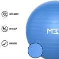 Mode33 Blue XL Exercise Ball Extra Thick AntiBurst Yoga Ball with