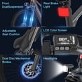 thumbnail image 6 of LoonFat 26" Electric Bike for Adult, Peak 750W Electric Mountain Bike with Removable Battery 36V 10.4Ah, 40 Miles Range(PAS), 20MPH, 7-Speed, Full Suspension, UL2849, 6 of 7