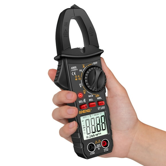 ANENG Clamp Meter,Clamp Tester -30~1000 Temperature Dc Current Meter Clamp Voltmeter Ammeter Meter Clamp Voltmeter Meter Ncv Tester Current Clamp Tester Universal Meter Tester Voltmeter Ammeter Dc