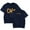 navy blue, variant on Hulvey Honey Tear Heavyweight T-Shirts Merch Women Clothes Trend Casual Short Sleeve Top