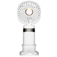 thumbnail image 2 of USB Rechargeable Mini Desktop Fan with Folding Design and Dual energy Drive, 2 of 7