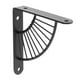 thumbnail image 2 of Soportes de estante Yotijar 15cm negro soporte de almacenamiento con tornillos, 2 of 10