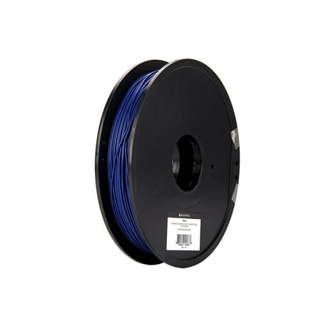 Monoprice MP Specialty 3D Printer Filament Flexible TPE - Blue - 0.5kg/spool, 1.75mm Thick, Ideal Use For Action Figures, Gaskets, Cell Phone