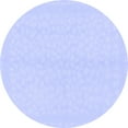 thumbnail image 1 of Ahgly Company Indoor Round Solid Blue Modern Area Rugs, 8' Round, 1 of 4
