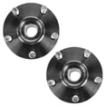 thumbnail image 3 of TRQ Rear Wheel Hub & Bearing Left Right Pair Set for Impreza Legacy Forester BHA53740 Fits select: 2010-2014 SUBARU OUTBACK, 2009-2013 SUBARU FORESTER, 3 of 5