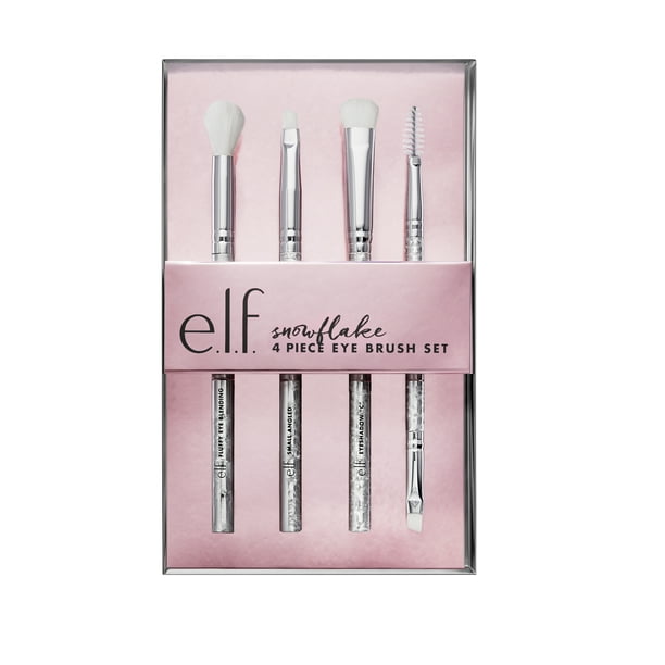 Holiday Snowflake 4 Piece Brush Set Holiday Snowflake 4 Piece Brush Set