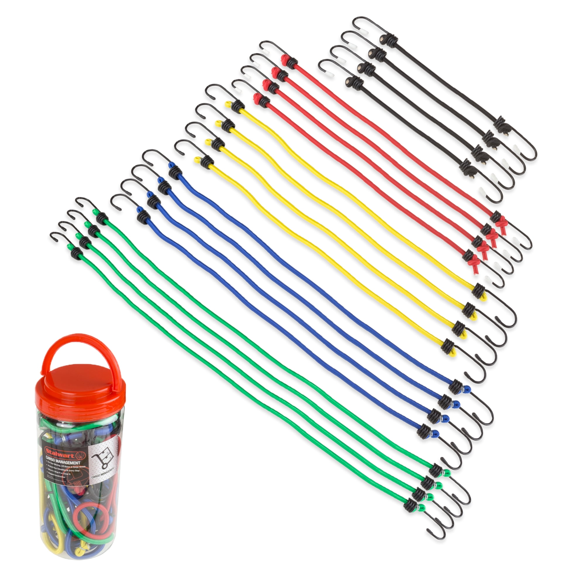 20 Piece Buffalo Tools BUNGEE20 Bungee Cord Set
