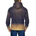 thumbnail image 5 of Zip Up Hoodies for Men - Gold Black Glitter Long Sleeve Comfrt Men'S Fashion Hoodies & Sweatshirts, Jackets for Men Hoodies Pullover Clothing Clothes with Pouch, 5 of 5
