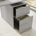 thumbnail image 5 of Stratus 60W Standing Desk with File Cabinet in Platinum Gray - Engineered Wood, 5 of 8