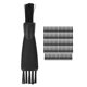 thumbnail image 1 of Cepillos de limpieza para maquinillas de afeitar, 100 piezas, cepillos para afeitar, cepillos de limpieza para afeitadoras eléctricas, creados magistralmente, 1 of 9